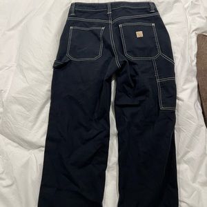 Aritzia Tna Greenwich Utility Carpenter Pants (Navy) size 4